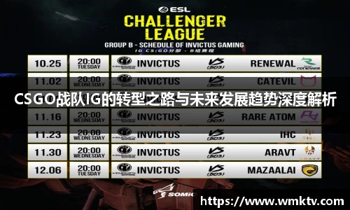 CSGO战队IG的转型之路与未来发展趋势深度解析